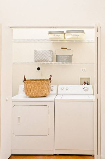 Washer/dryer in unit